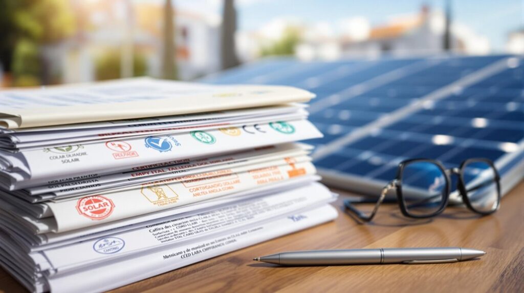solar panel installation regulations