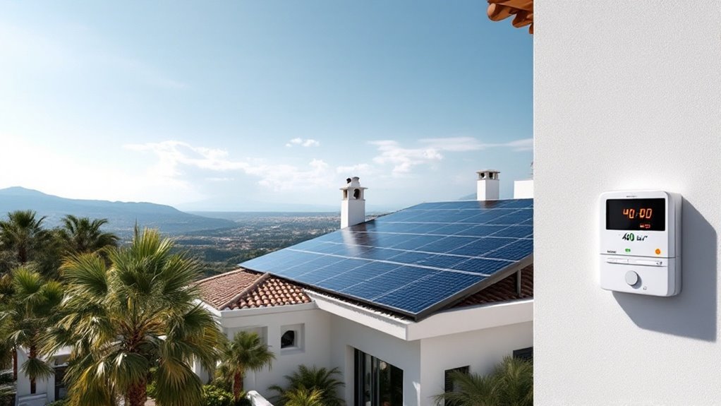 solar panels carbon reduction
